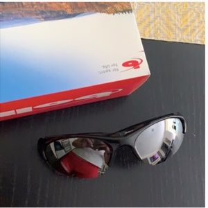 bolle mirrored early 2000s sunglasses